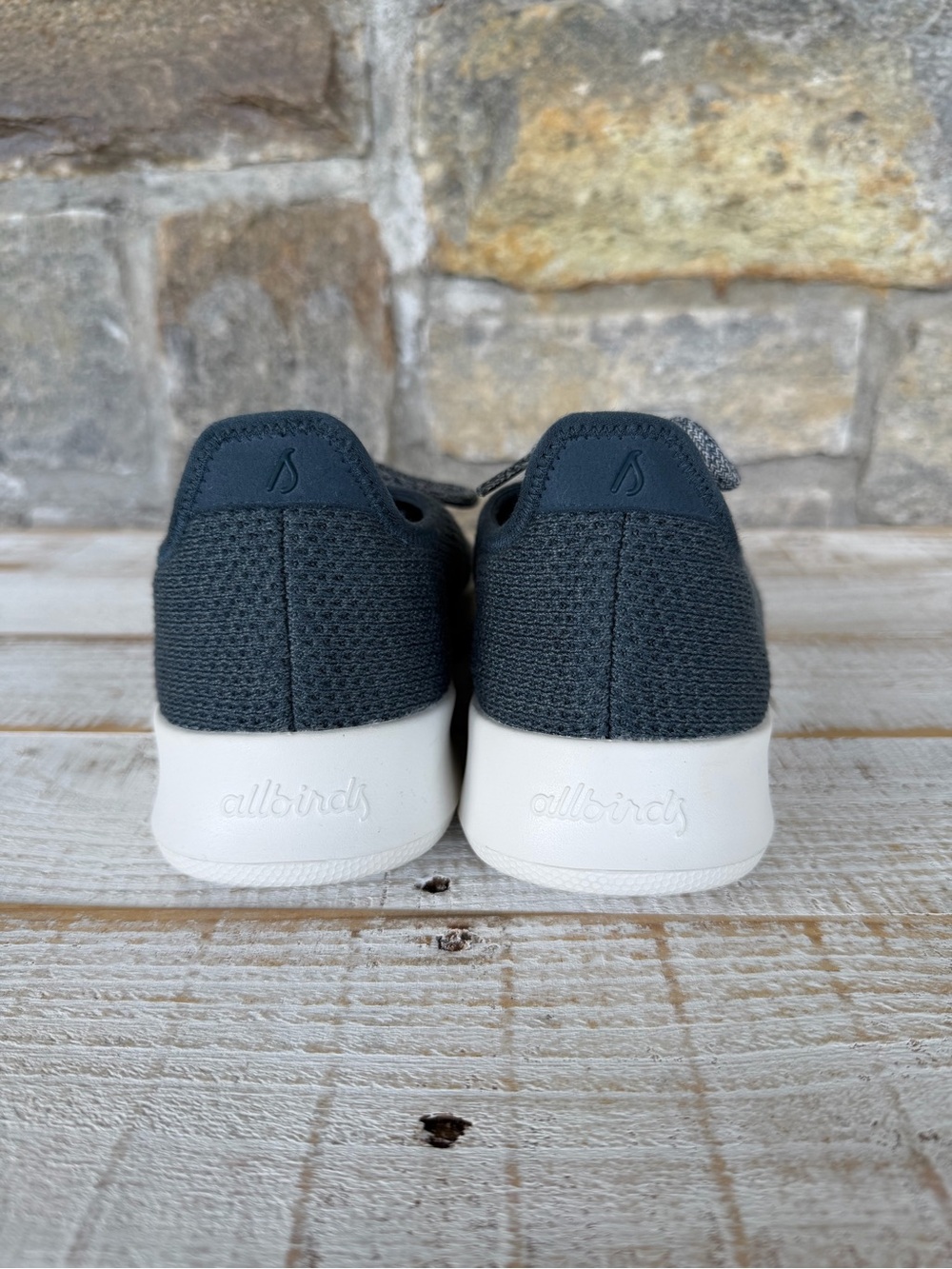 Allbirds Women’s Tree Runner Lightweight Casual Knit Sneakers - Dark Blue Gray - Picture 4 of 7